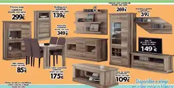 Konfortard Virrina baja llenche desde tan solo 299€ silla usboa desde tan solo 85€ bodeguero llenche desde tan solo 139€ aparador oferta