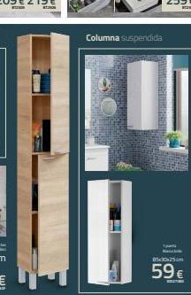 Mi Bricolaje Columna suspendida  ma  225x30x25m  59€ oferta