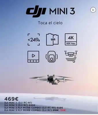 Fnac Vídeo dji oferta