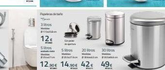 Mi Bricolaje Papevivas da bhale  3 litros medida 175  12€ co  5 litros  akade medida 8307  pres  20 litros  5 litros  medida 220527cm 220  oferta