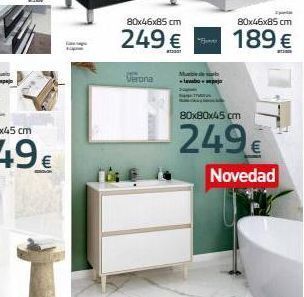 Mi Bricolaje 80x46x85 cm  249 €  verona  m  p  80x46x85 cm  189 €  atm  80x80x45 cm  249€  novedad oferta