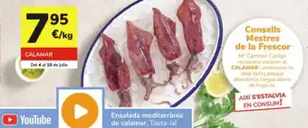 Consum CALAMAR oferta