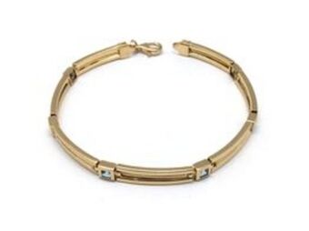 Cash Converters Pulsera oro 18k con circonita oferta