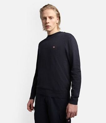 Napapijri Jersey de punto con cuello redondo decatur oferta