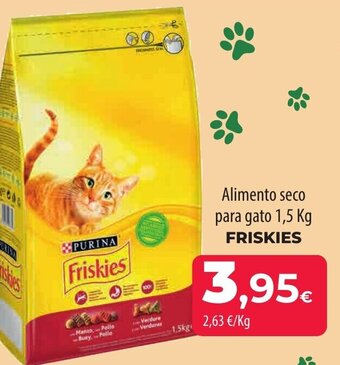 Spar Tenerife Alimento seco para gato 1,5 Kg FRISKIES oferta