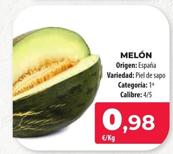 Spar Tenerife MELÓN oferta