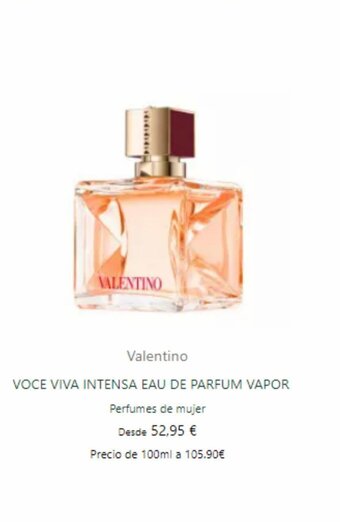 Valentino VOCE VIVA INTENSA EAU DE PARFUM VAPOR