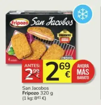 Consum San Jacobos Fripozo 320 g oferta