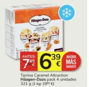 Consum Tarrina Caramel Attraction Häagen-Dazs pack oferta