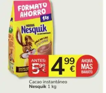 Consum Cacao instantáneo Nesquik 1 kg oferta