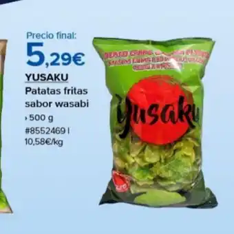Costco YUSAKU Patatas fritas sabor wasabi oferta