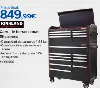 Costco Carro de herramientas 19 cajones oferta