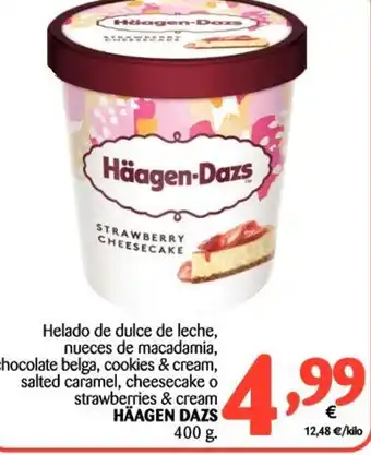 Alimerka Häagen Dazs 400g. oferta