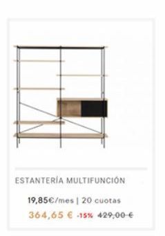 Muebles Rey Estanterías oferta