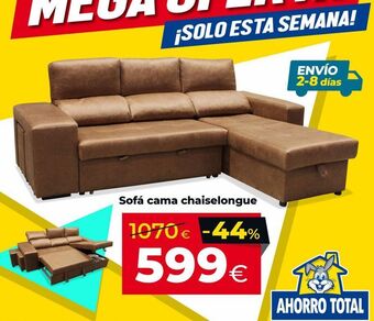Ahorro Total Sofá cama total oferta