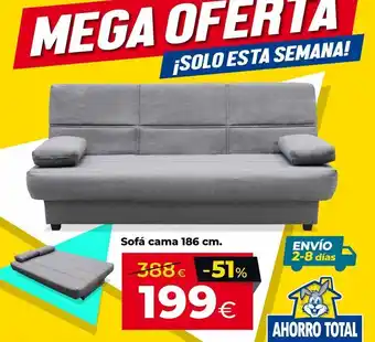 Ahorro Total Sofá cama total oferta