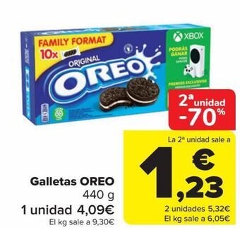 Carrefour Galletas oreo oferta