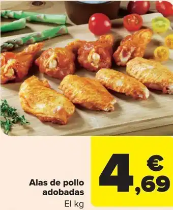 Carrefour Alas de pollo adobadas oferta