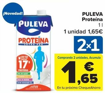 Carrefour Puleva proteína oferta