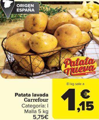 Carrefour Patata lavada carrefour oferta