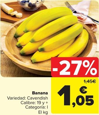 Carrefour Banana oferta