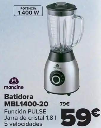 Carrefour Mandine batidora mbl1400-20 oferta