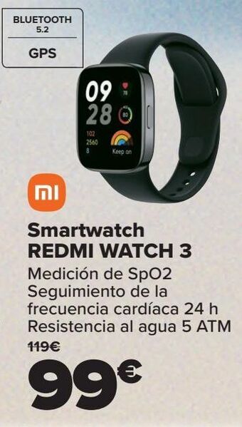 Carrefour Smartwatch redmi watch 3 oferta