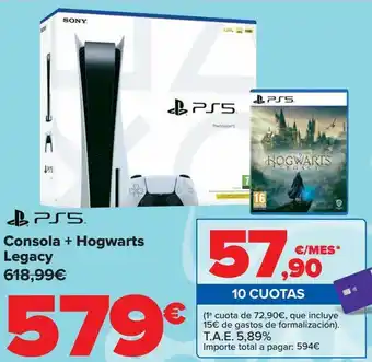 Ps5 consola + hogwarts legacy