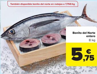 Carrefour Market Bonito del norte entero oferta