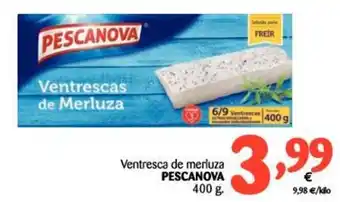 Alimerka Pescanova Ventresca de merluza 400g. oferta