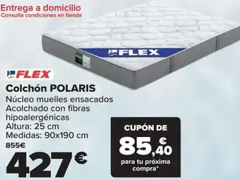 Carrefour Flex colchón polaris oferta