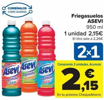 Carrefour Friegasuelos asevi oferta