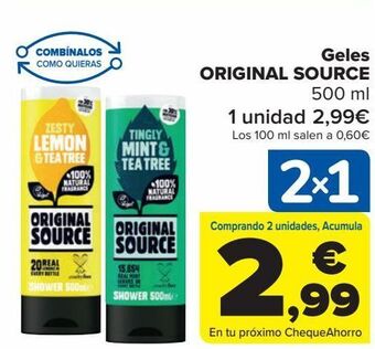 Carrefour Geles original source oferta