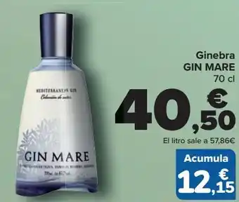 Carrefour Ginebra gin mare oferta