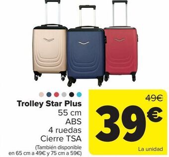 Carrefour Trolley star plus oferta