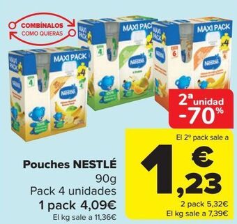 Carrefour Pouches nestlé oferta