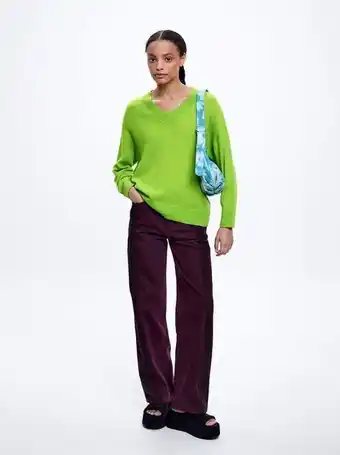 Parfois Jersey de punto cuello de pico jersey de punto cuello de pico oferta