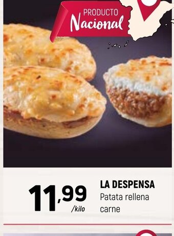 Coviran LA DESPENSA Patata rellena carne oferta
