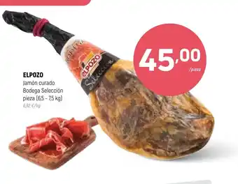 Coviran ELPOZO Jamón curado Bodega Selección pieza oferta