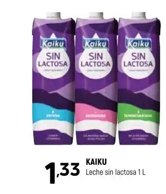 Coviran KAIKU Leche sin lactosa 1 L oferta