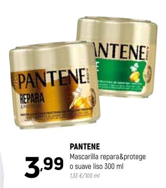 Coviran PANTENE Mascarilla repara&protege o suave liso 300 ml oferta