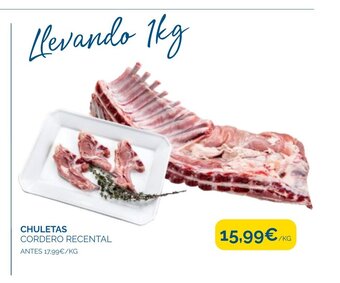 Cash Ecofamilia CHULETAS CORDERO RECENTAL oferta