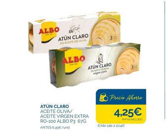 Cash Ecofamilia ATÚN CLARO oferta