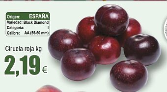 FROIZ Ciruela roja kg oferta