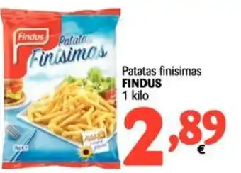 Alimerka Findus Patatas finisimas 1 kl oferta