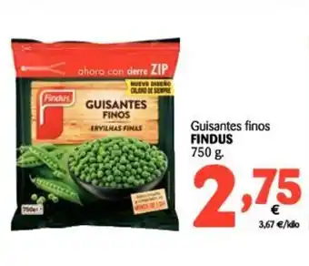 Alimerka Findus Guisantes finos 750 g. oferta