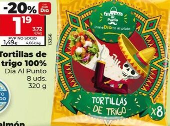Dia Tortitas de trigo oferta