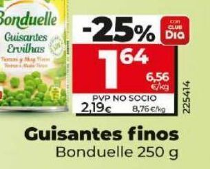 Dia Guisantes bonduelle oferta
