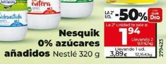 Dia Cacao soluble nesquik oferta