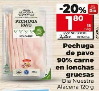 Dia Pechuga de pavo oferta